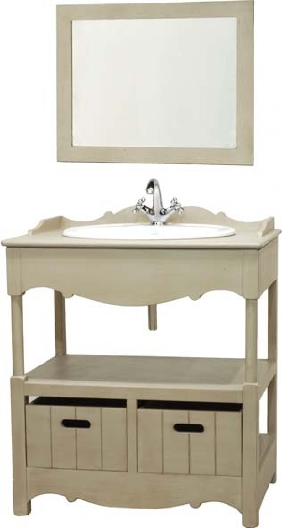 Meuble de salle de bain double vasque Provence 3310