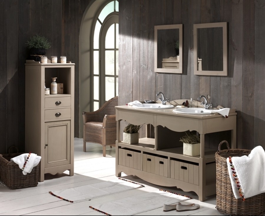Meuble de salle de bain double vasque Provence 3310