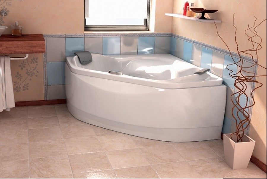Baignoire baln�o d'angle Ergonomique 140x140 Concept VITALITE