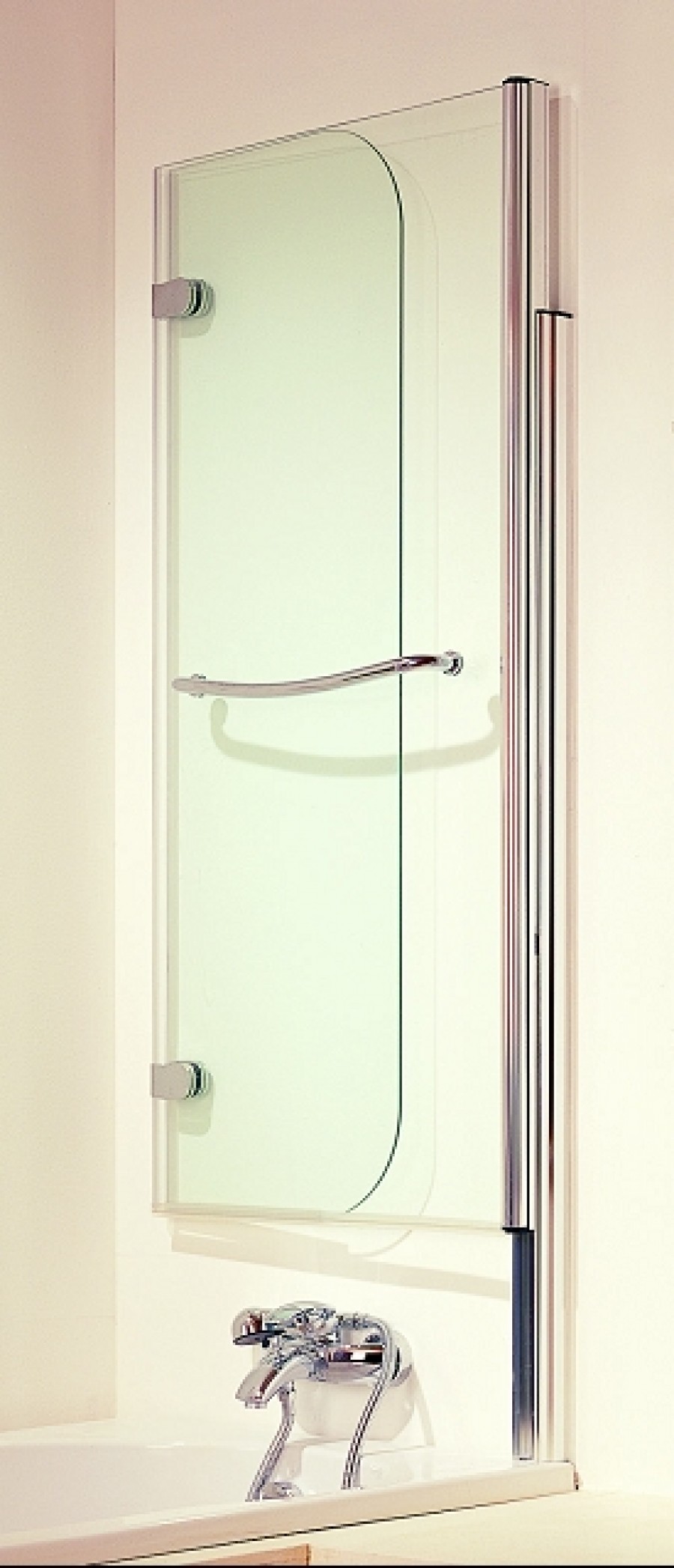 Pare-Baignoire 2 panneaux relevable Theos 2 Spring