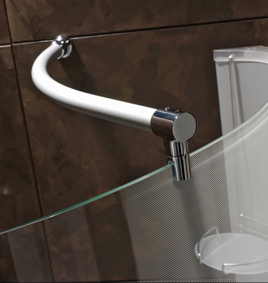 Paroi de douche fixe et d�flecteur Espace plus modulable Spring
