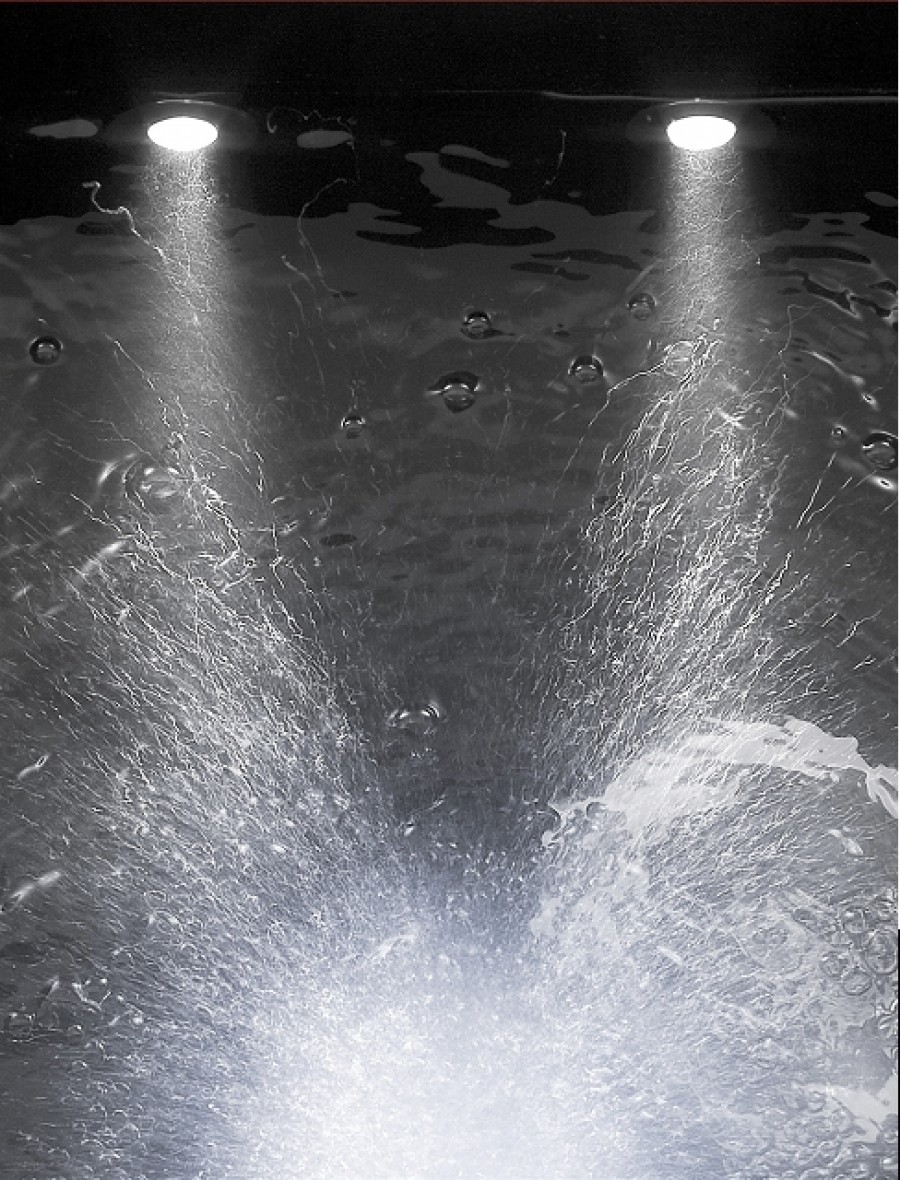 Evier de cuisine 2 Spots leds  PRIMUS 1.5C Aluminea EV 22411+ EVL 22411