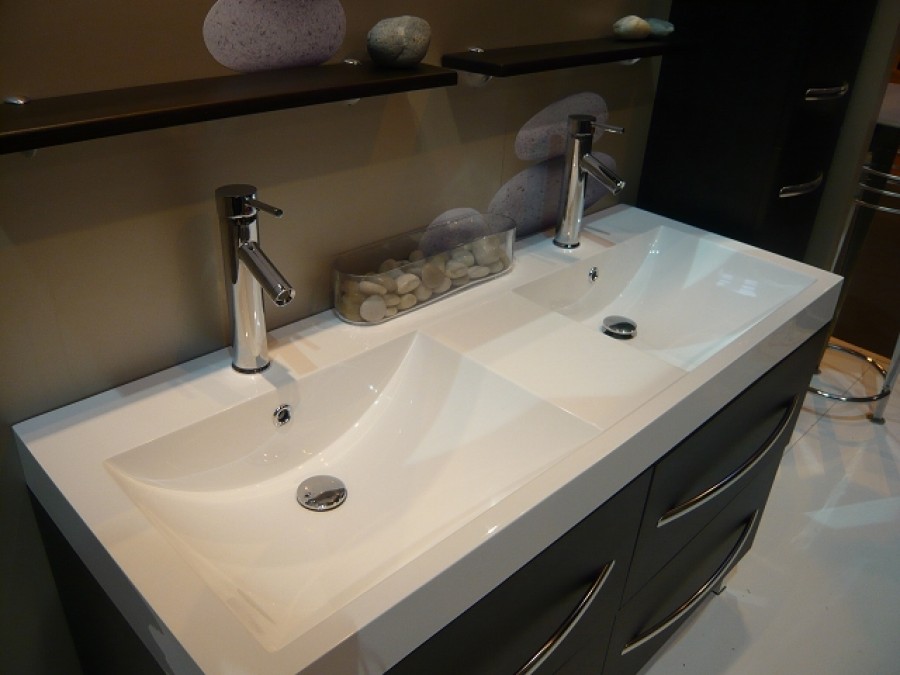 Meuble Square 130 cm Weng�