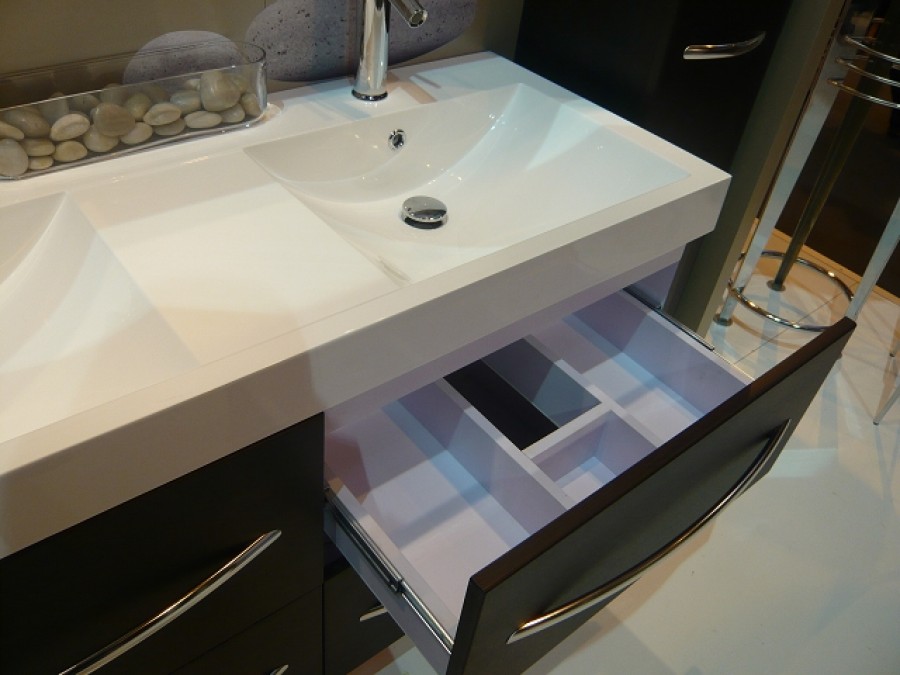 Meuble Square 130 cm Weng�