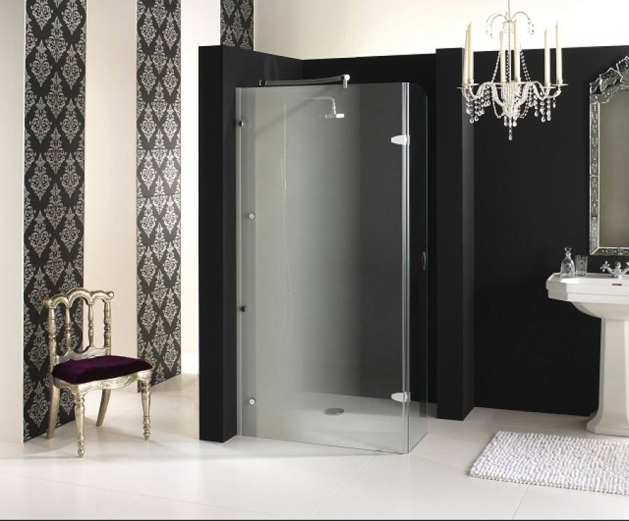 Paroi de douche fixe et d�flecteur Espace plus modulable Spring