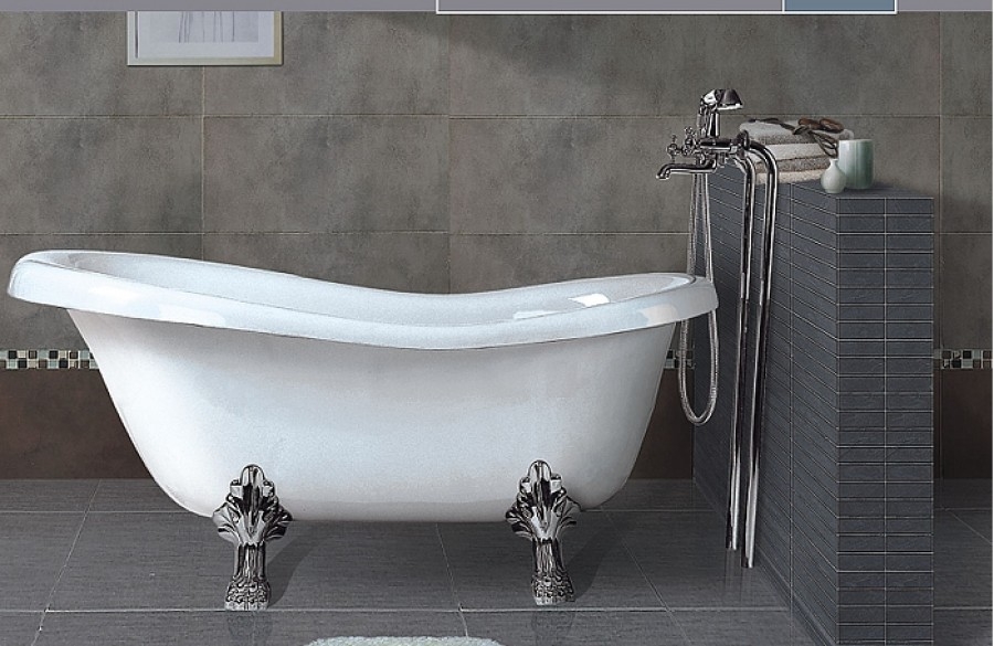 Colonne bain douche avec douchette et douche de t�te 200mm Gaudi 3026 G