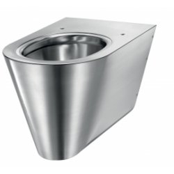 Pot à balai WC suspendu - Anthracite métallisé
