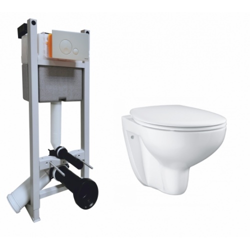 Panneau sanitaire pour WC suspendu ou au sol