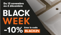 Remise exceptionnelle pour le BLACK WEEK