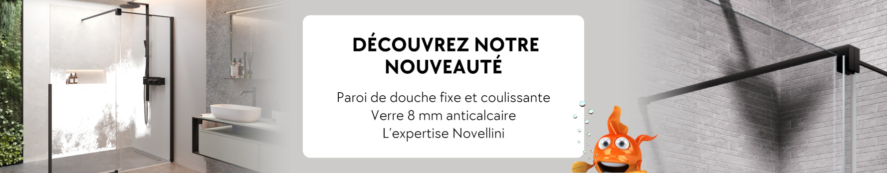 Nouveauté douche Novellini